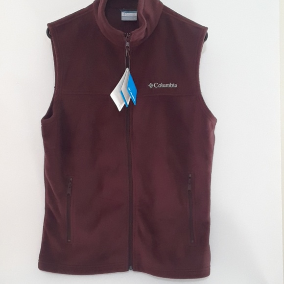 columbia flattop ridge fleece vest